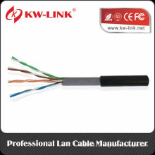 Подземный двойной куртка utp cat5e lan cable